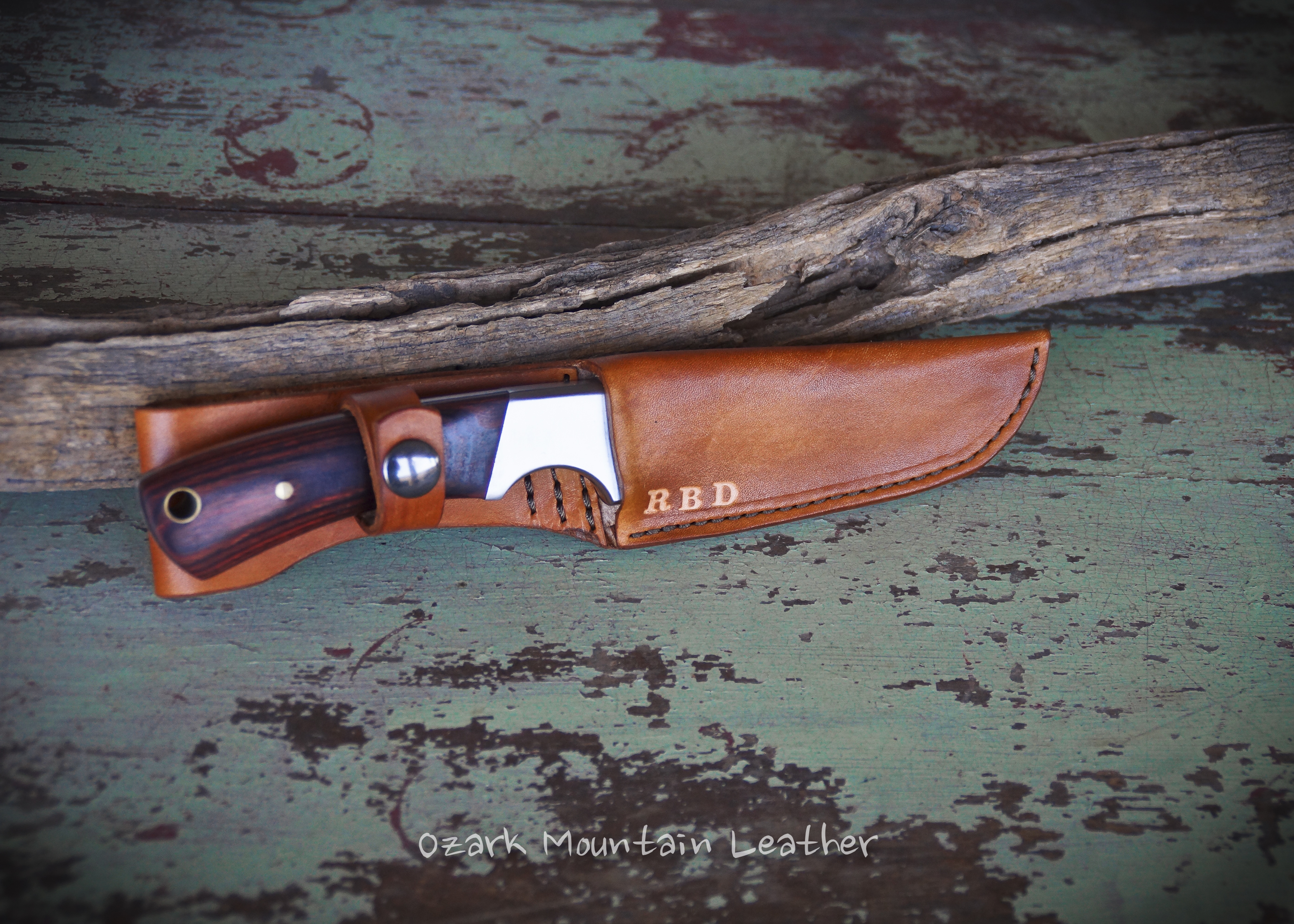 Hand Crafted Custom Leather Knife Sheaths Made To Fit Your Knife